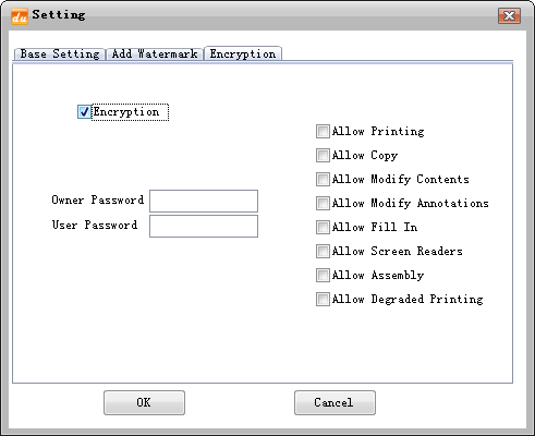  Encrypt your result PDF